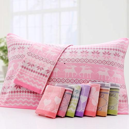 成人棉纱枕巾怎么洗视频