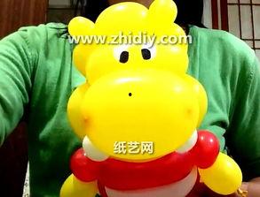自制成人气球视频,创意手工，快乐无限