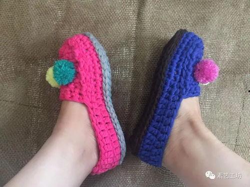 钩针鞋视频成人教程全集